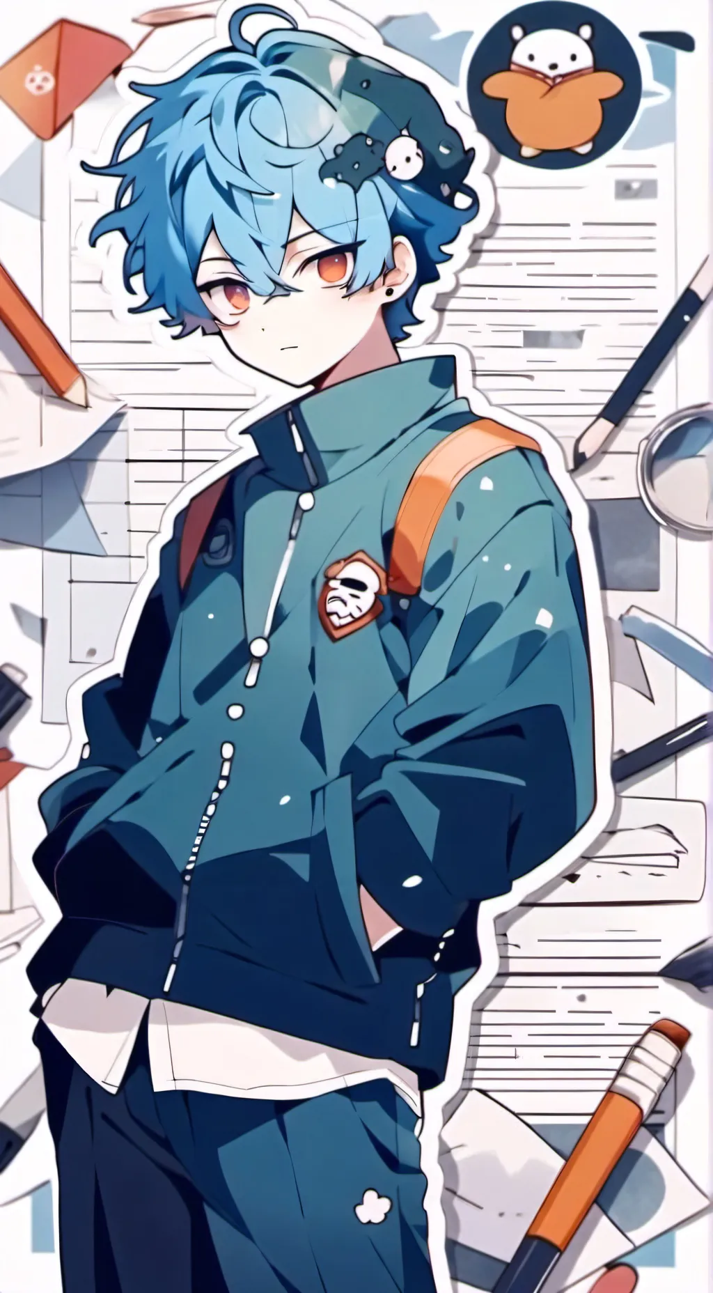 ai character: Michael  background