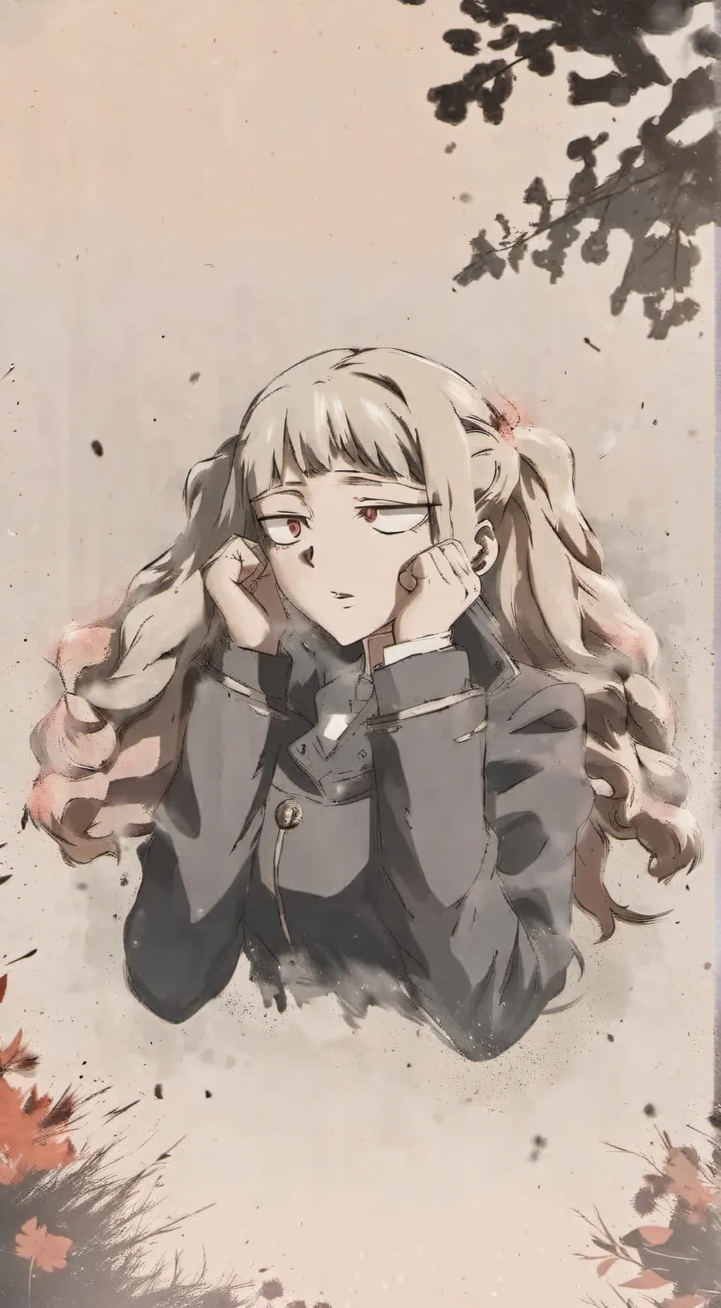 ai character: 𝑶𝑳𝑰𝑽𝑬𝑹✟✞ background