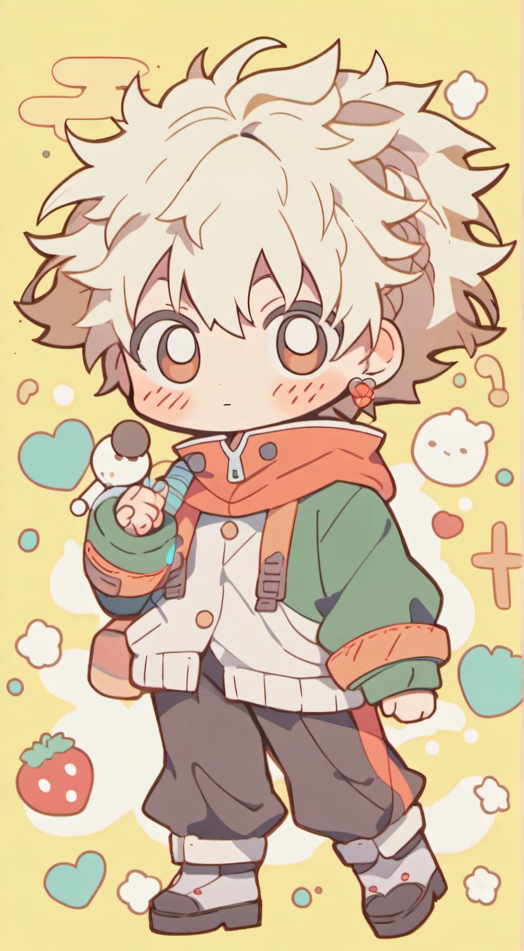 ai character: ✨️famille bakugo✨️ background
