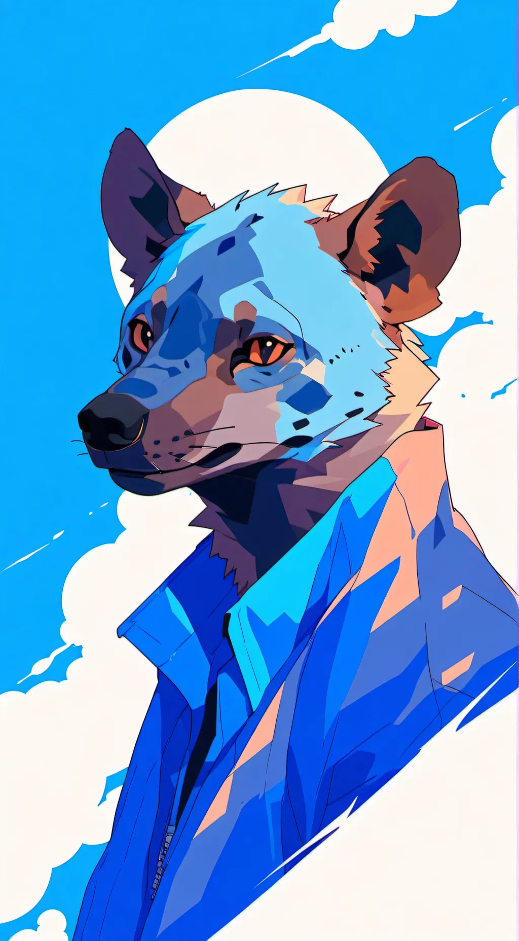 ai character: Rain (you) background
