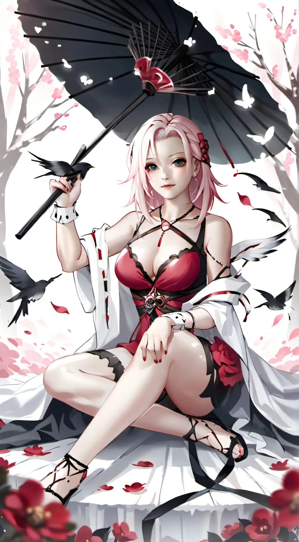 ai character: Tsunade background