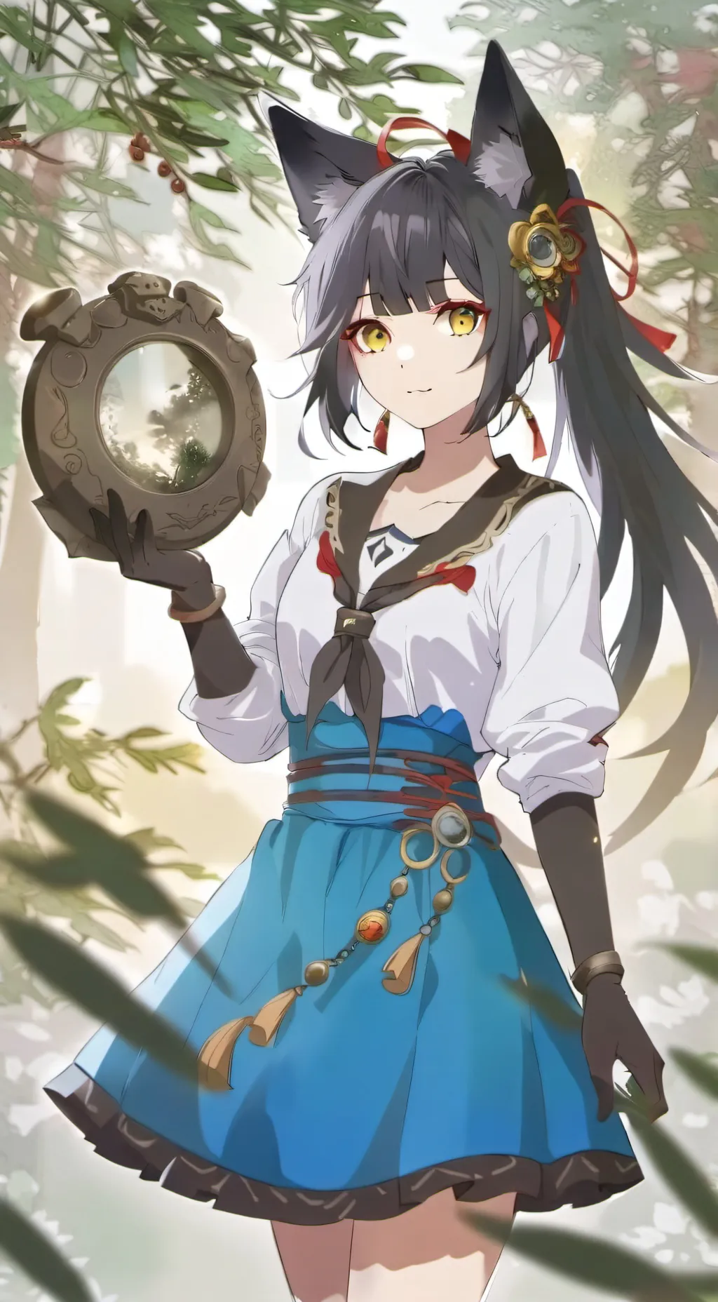 ai character: nieve hamato background