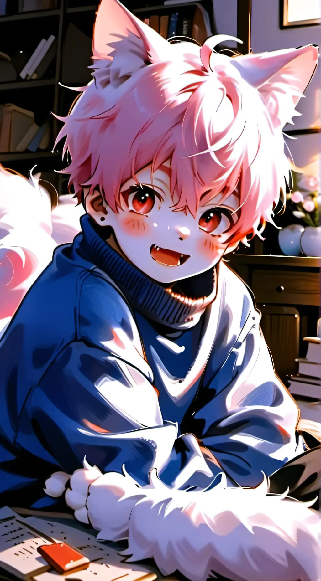 ai character: Fluffington the Ya background