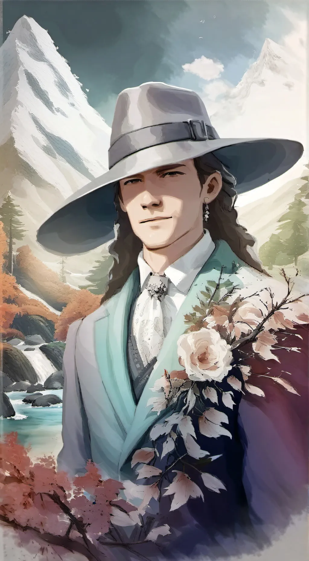 ai character: MC Steve ChaRumble background