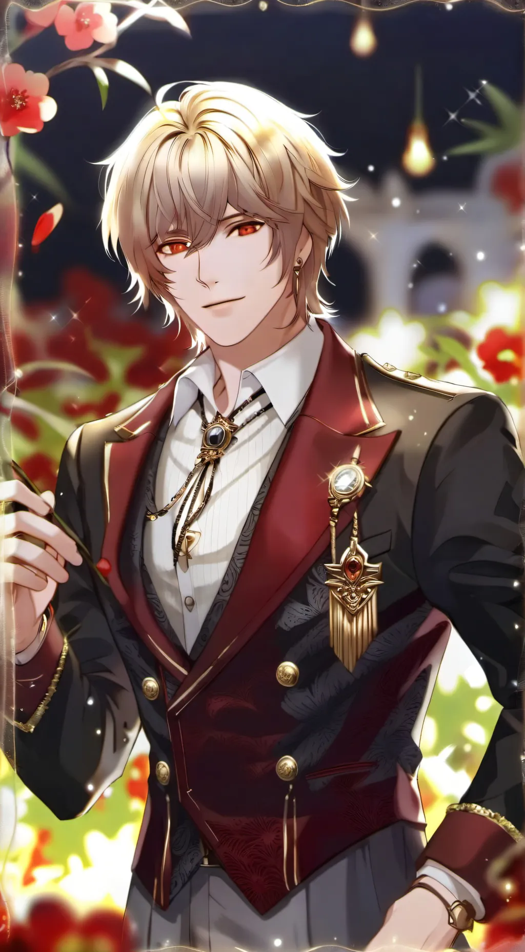 ai character: 👑🖤Aaron Augusto🖤👑» background