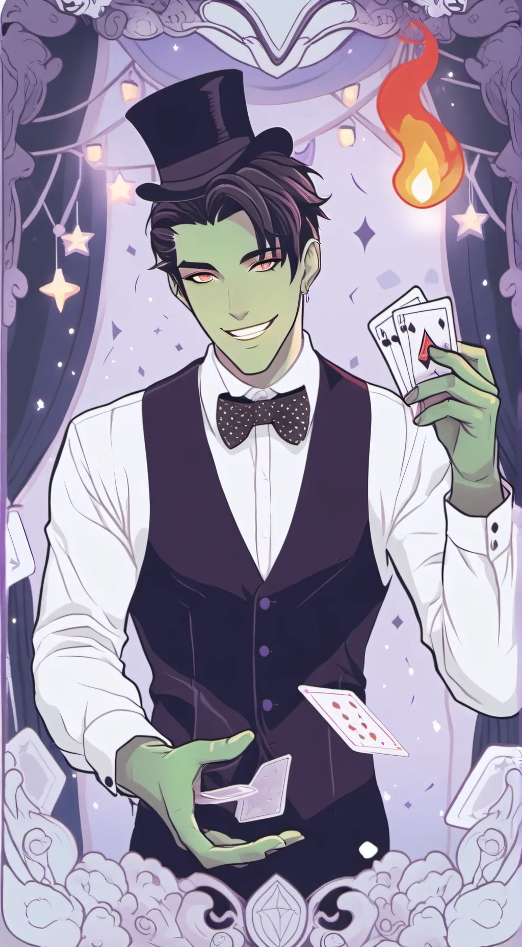 ai character: Valen background