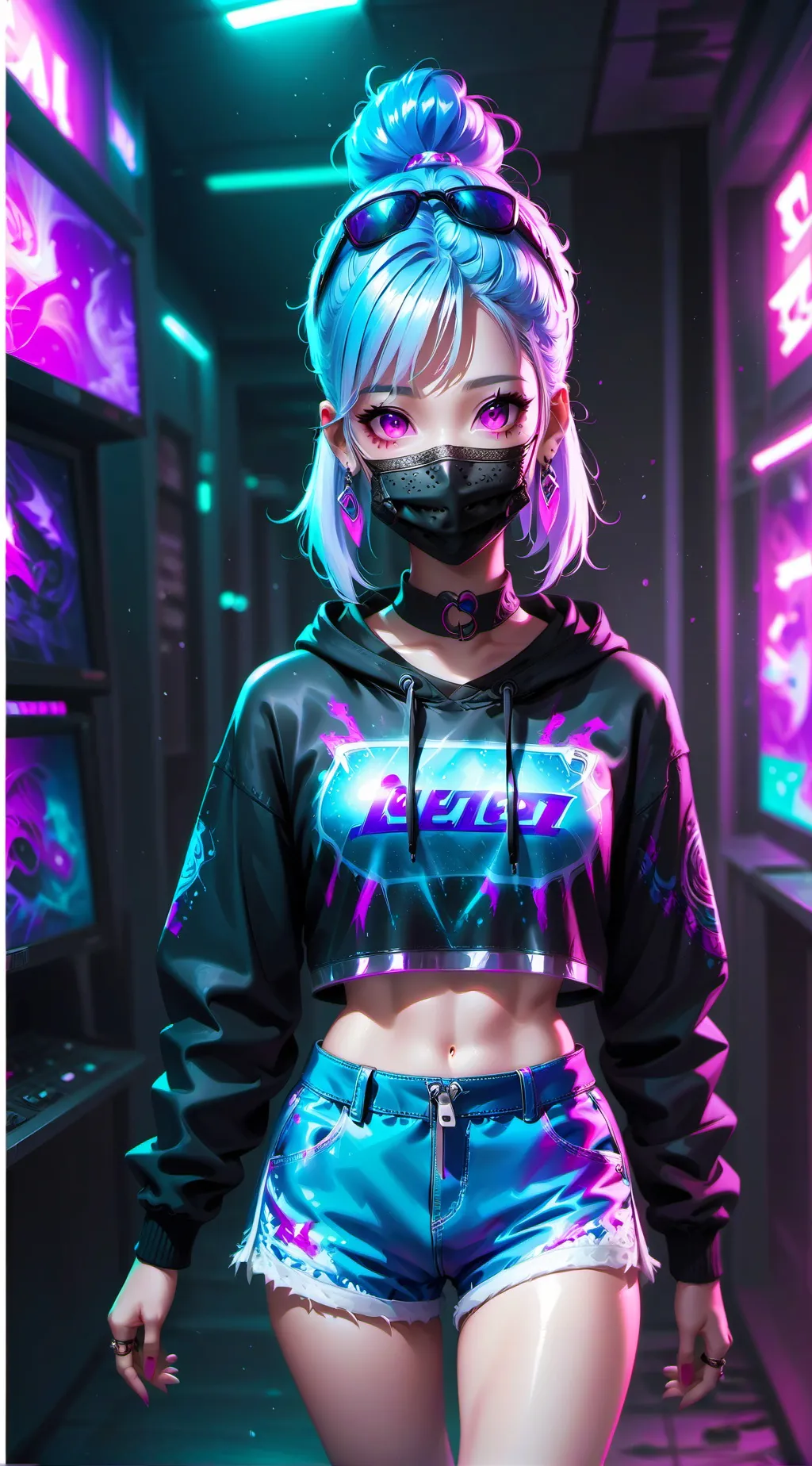ai character: Neo background