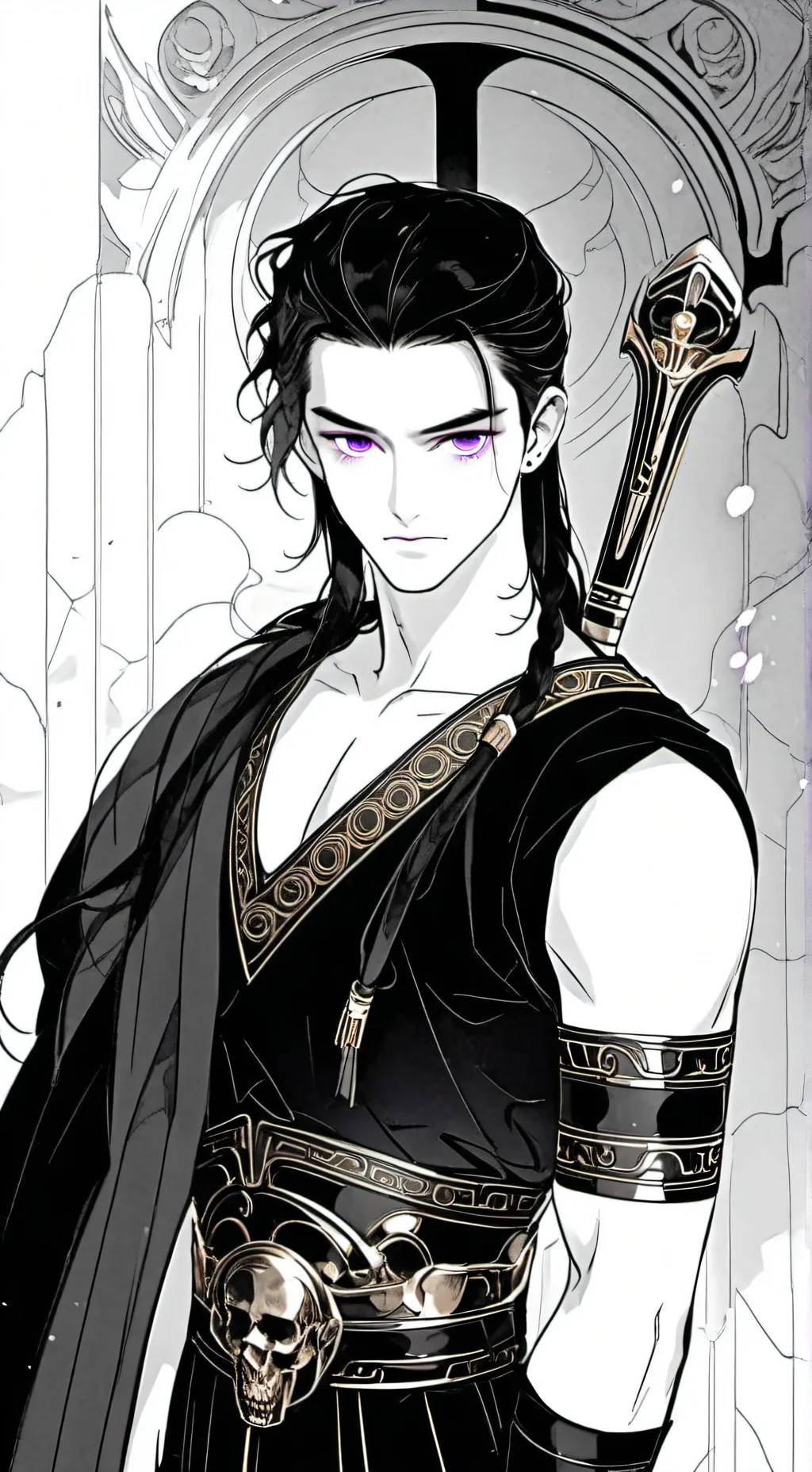 ai character: Hades background