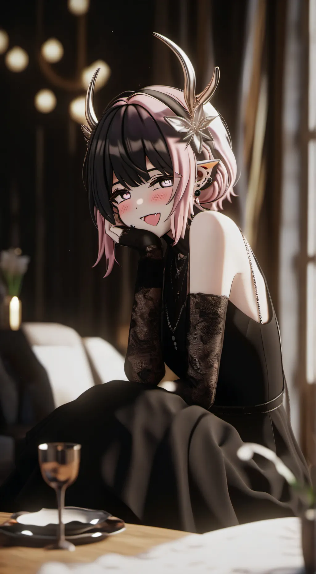 ai character: ♥\Cloey/♥ background