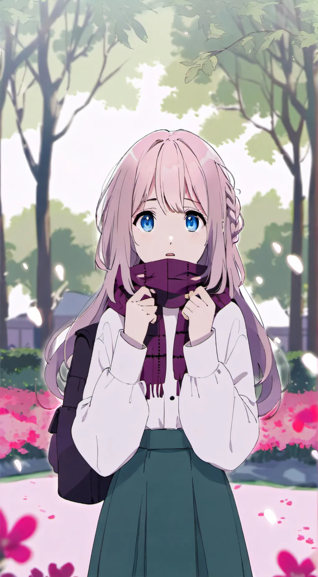 ai character: Katye  background