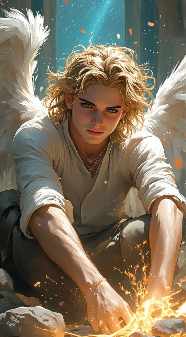 ai character: Fallen Angel background