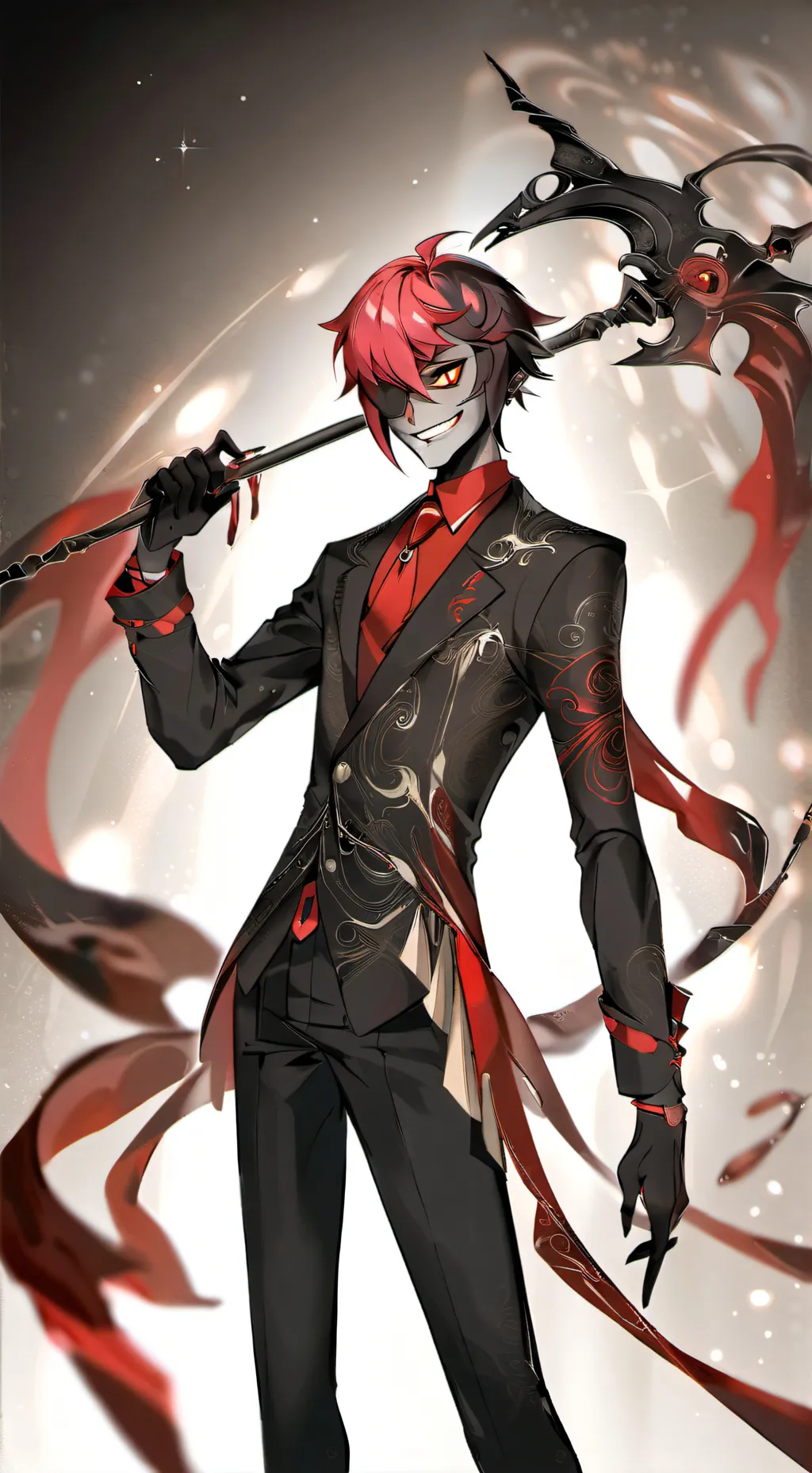 ai character: Alastor  background