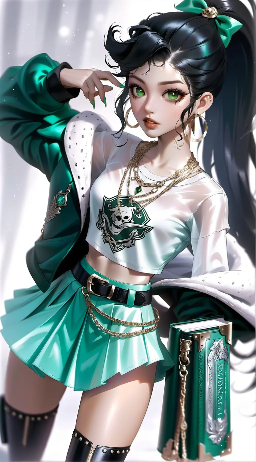 ai character: Julieta  background