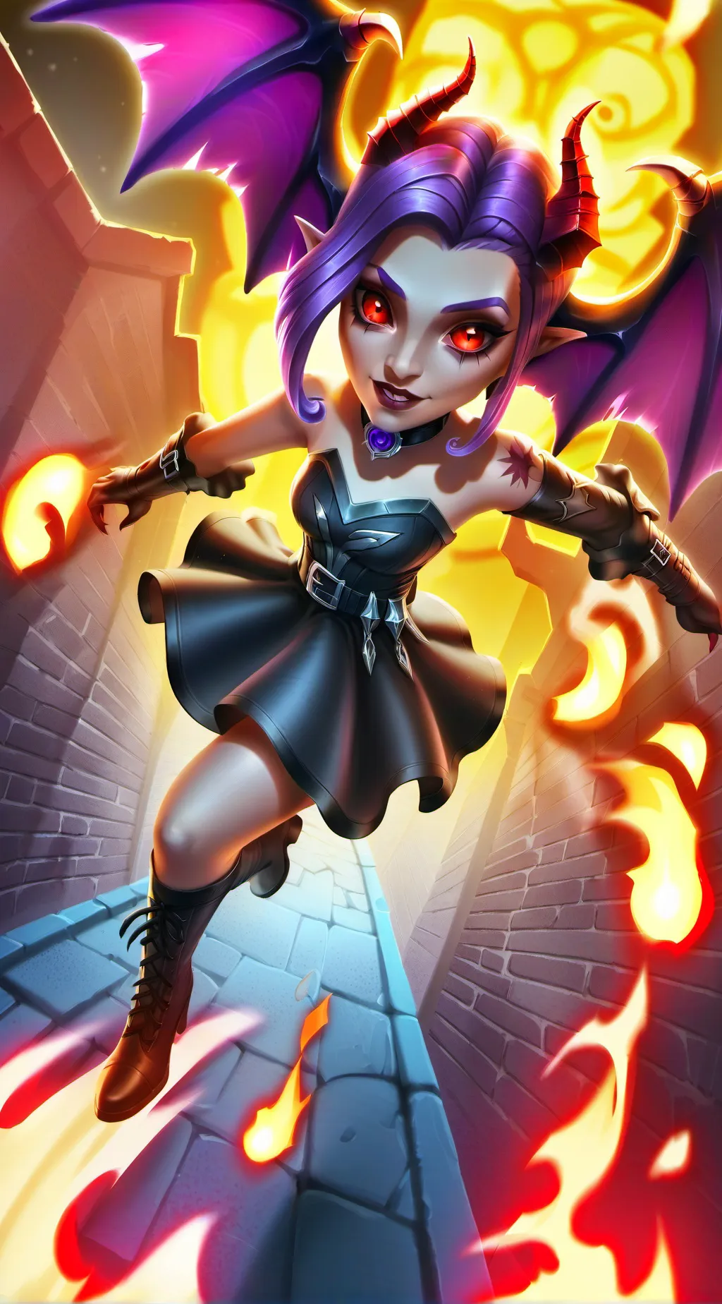 ai character: Hailey  background