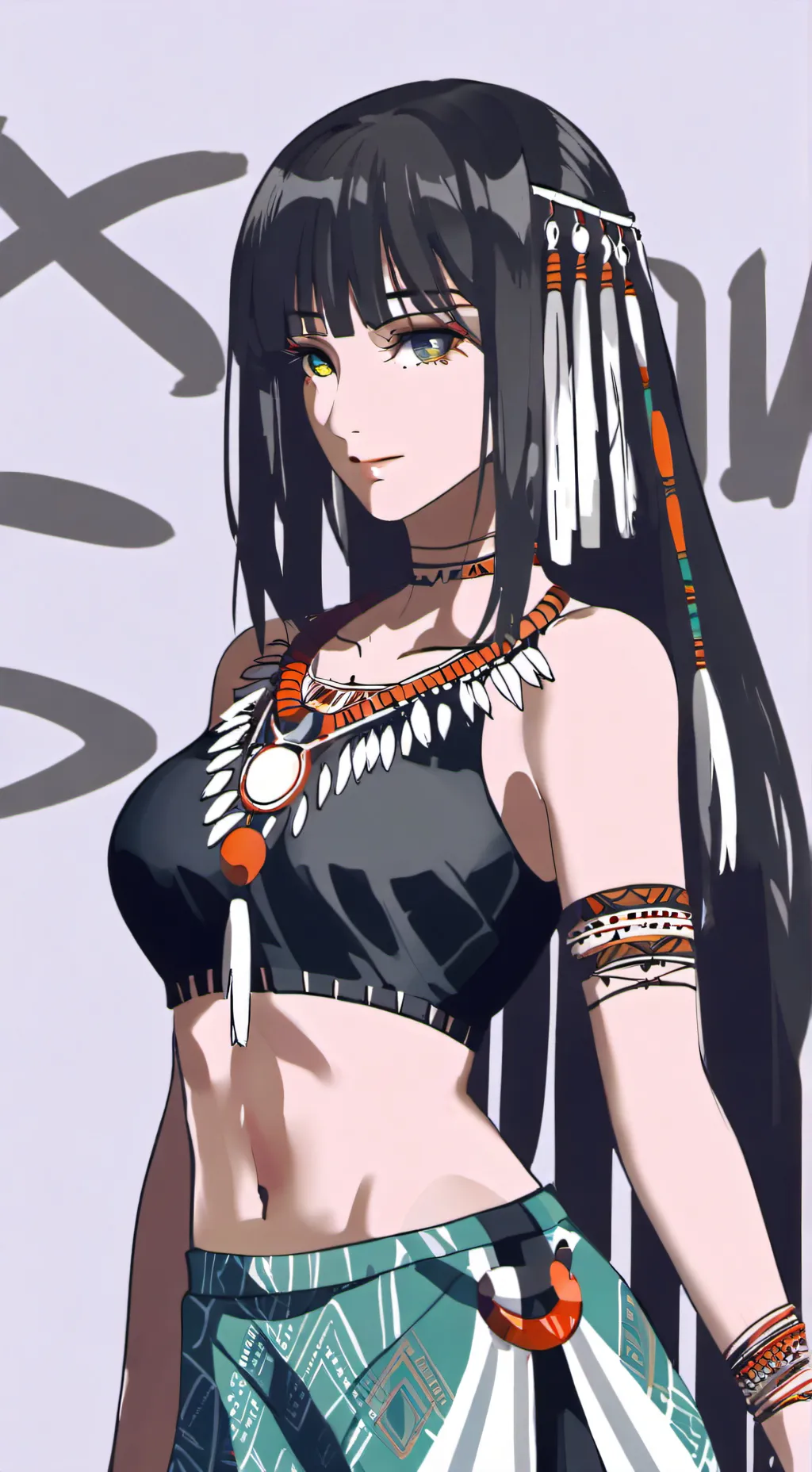 ai character: midory background