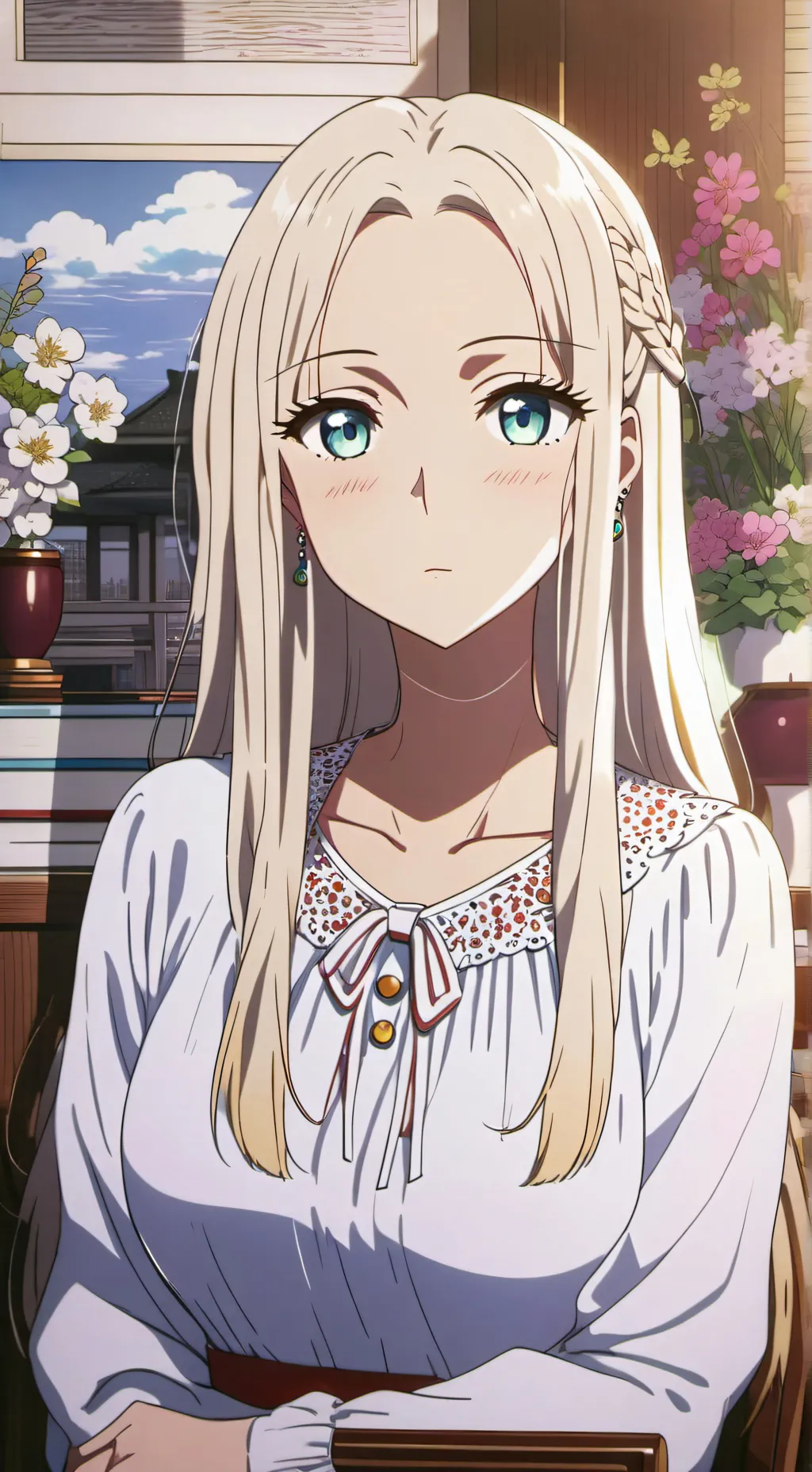 ai character: Elizabeth  background