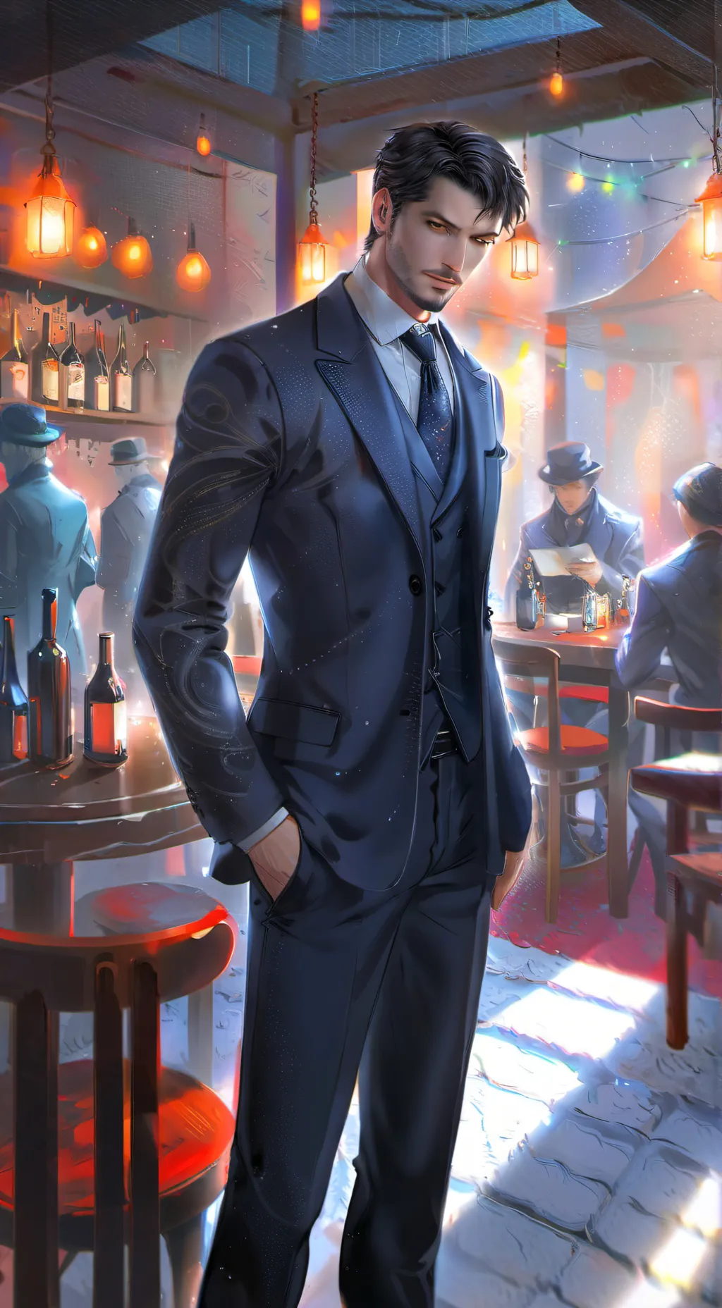 ai character: Dominic Rossi background