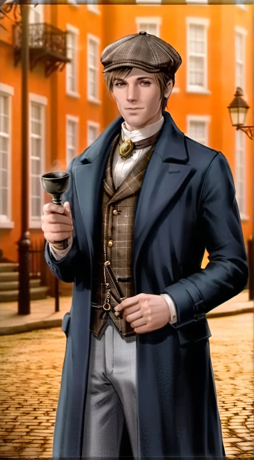 ai character: Sherlock Holmes background