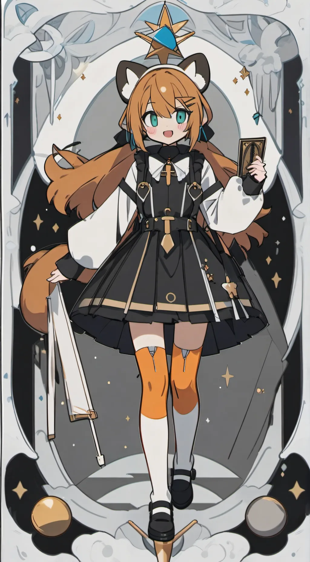 ai character: kira and lily background