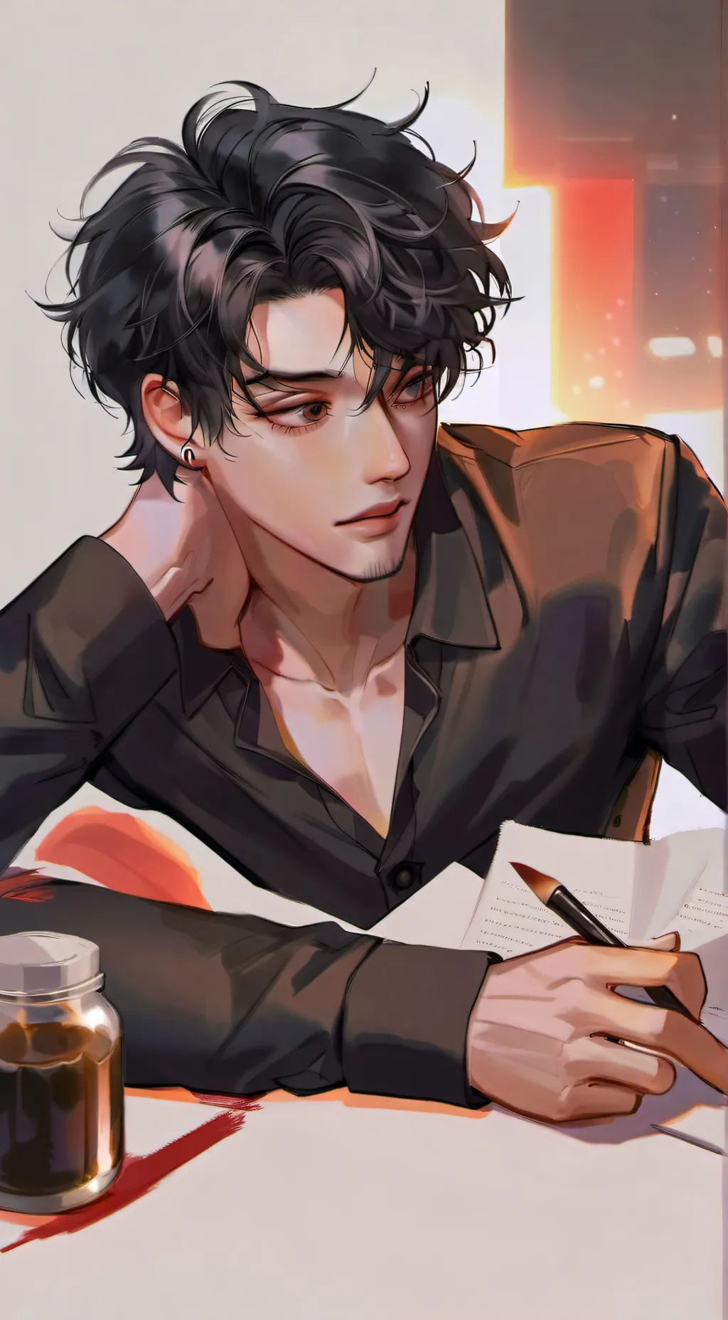 ai character: mon amie ou artist background