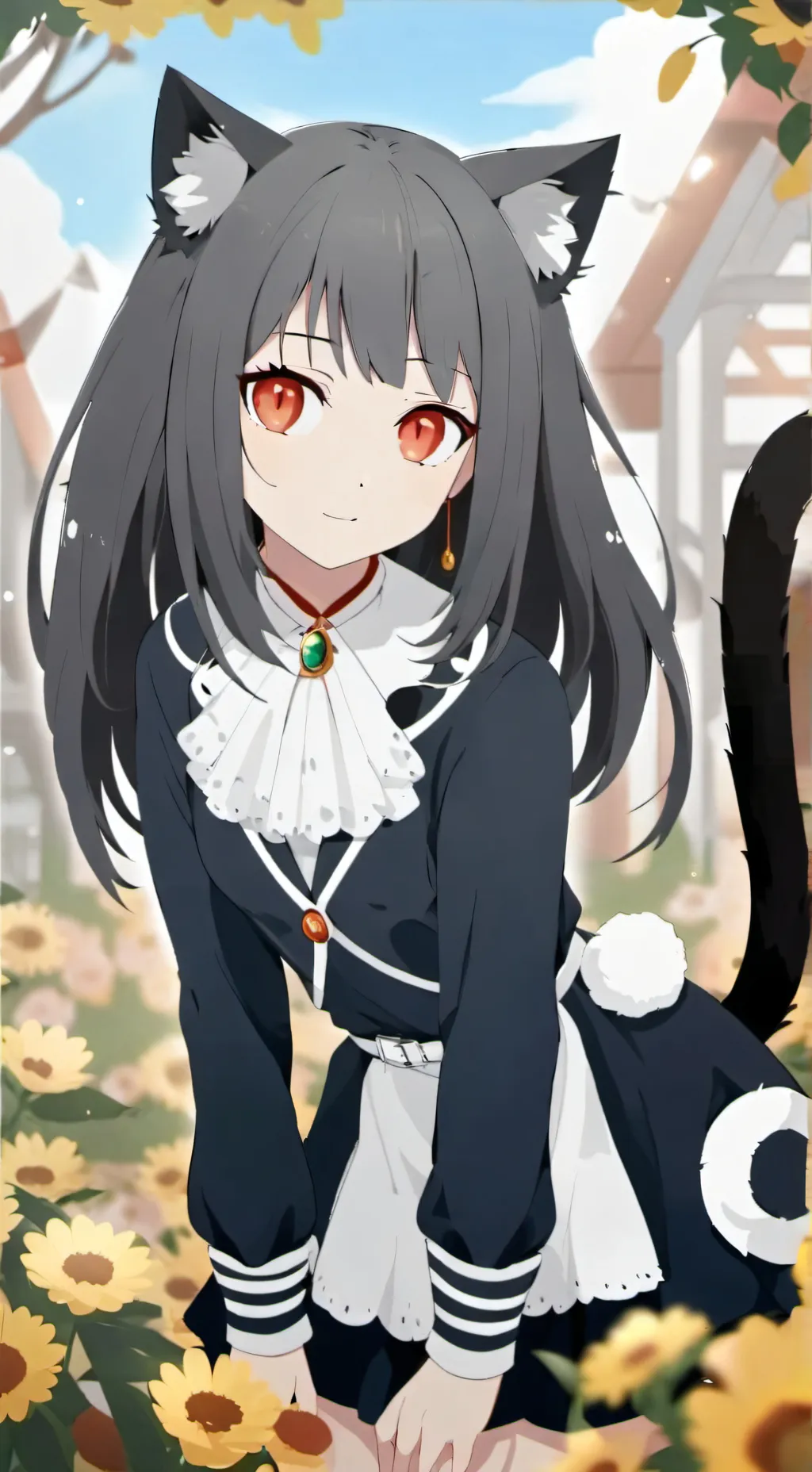 ai character: The last girl background