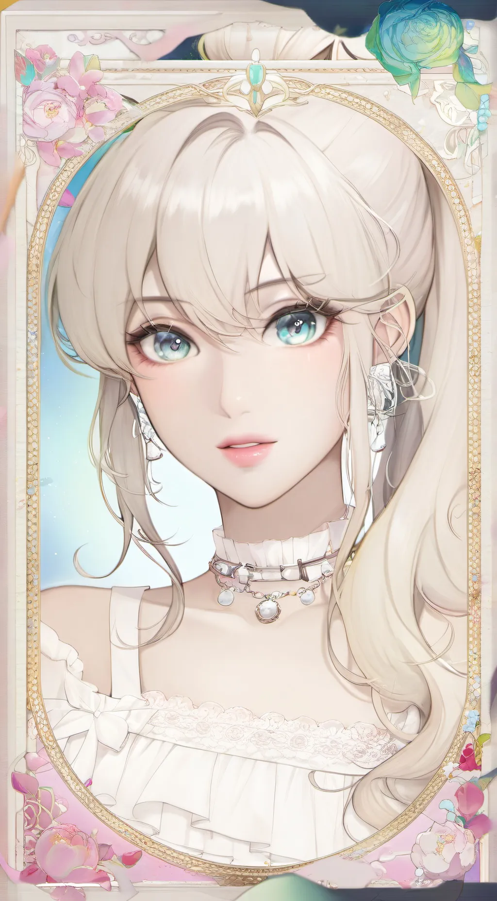 ai character: Critical Hot Girl background