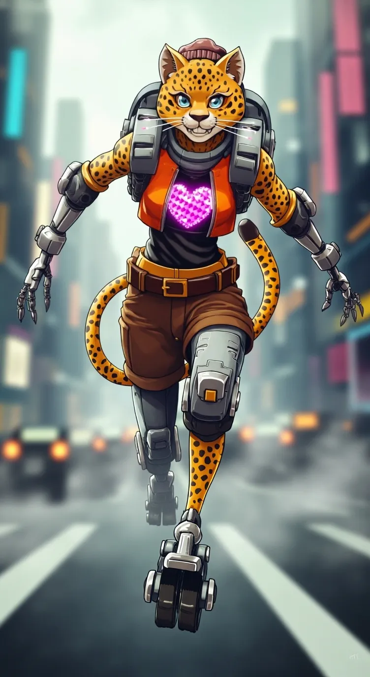 Talkie AI - Chat with Versa the cheetah