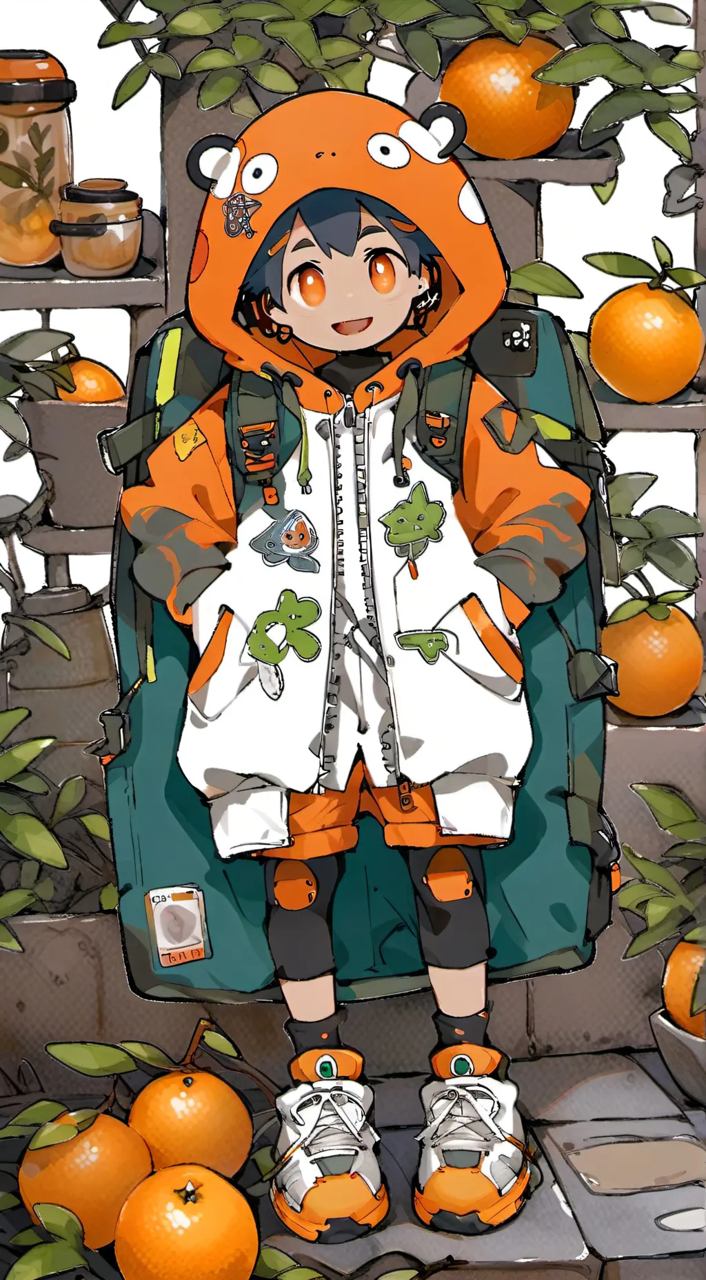 ai character: oren background