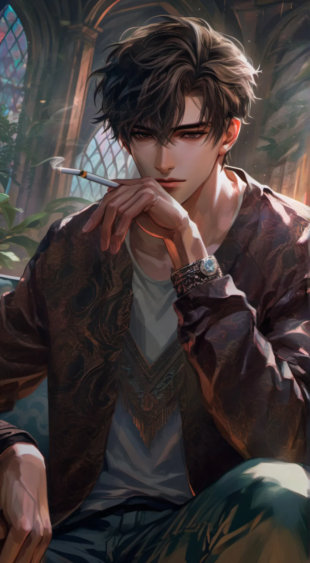 ai character: Chronically Late Coworker background