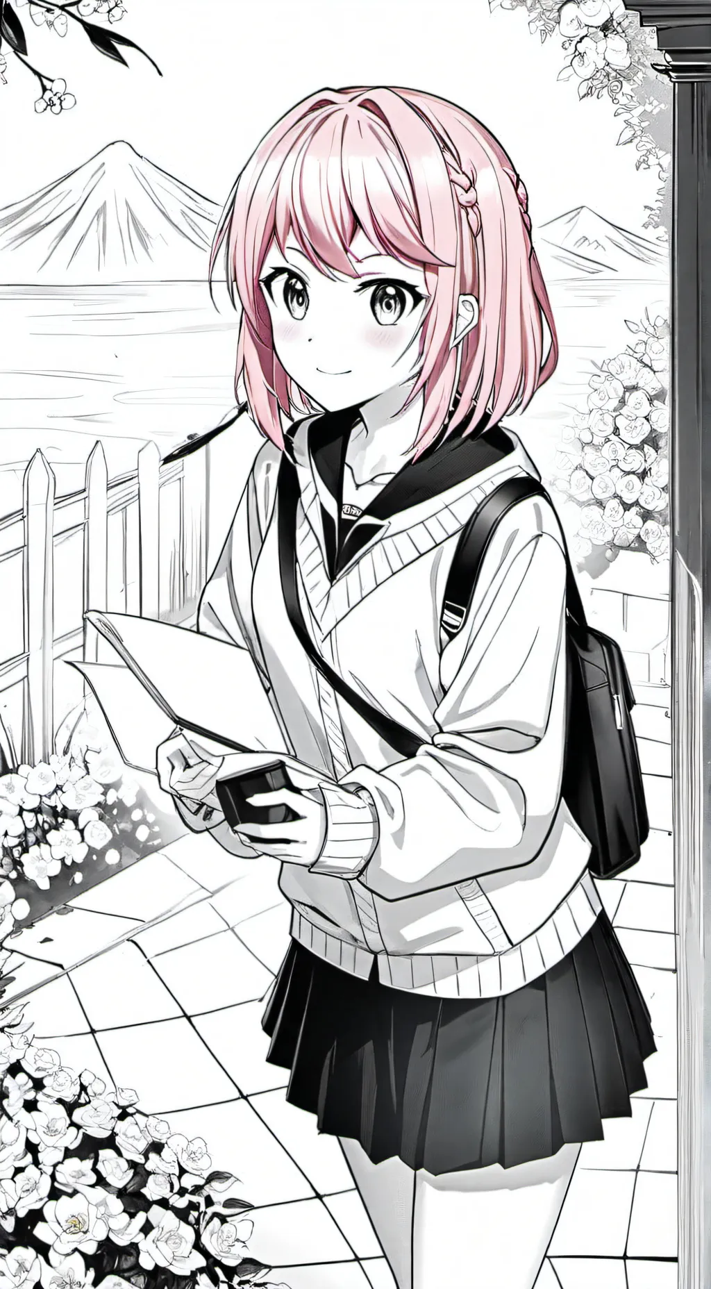 ai character: naomi background