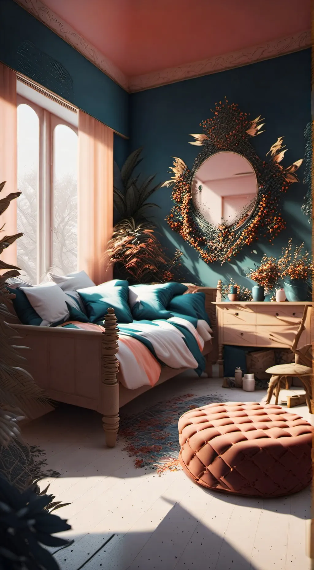 ai character: sleepover background
