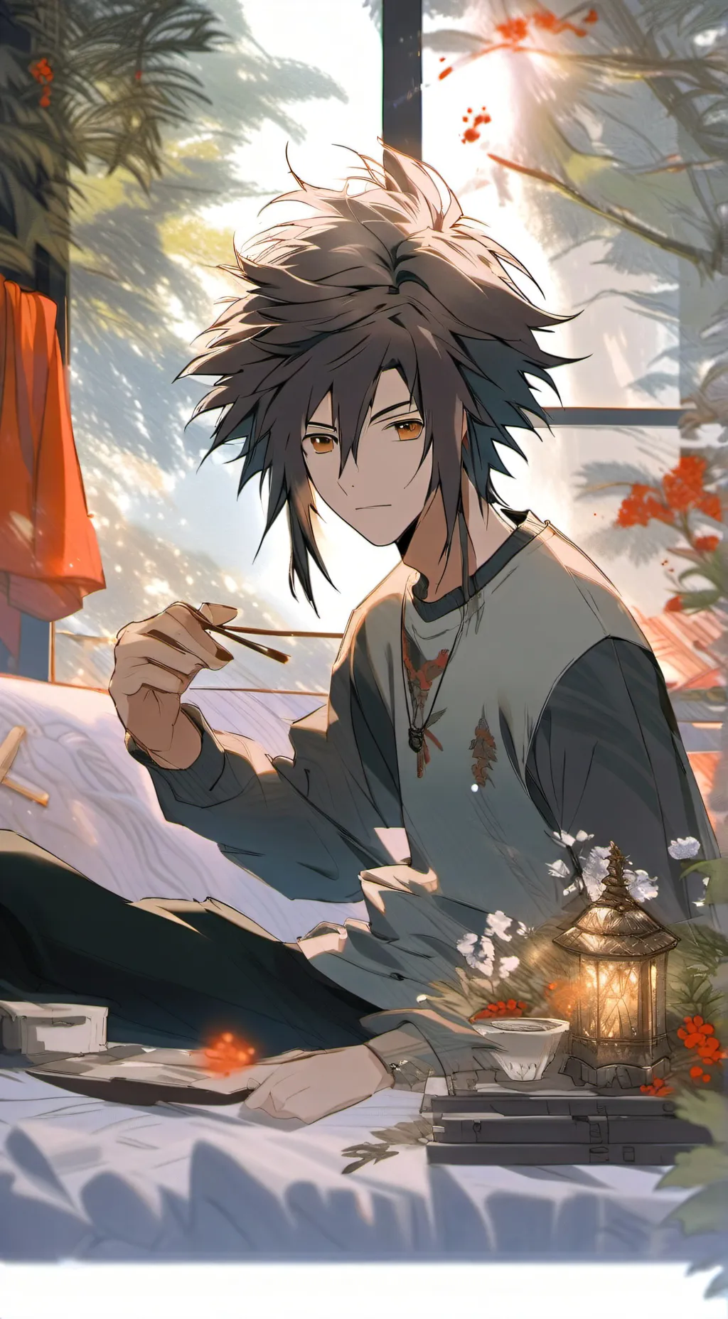 ai character: Munchi Yagasaki background