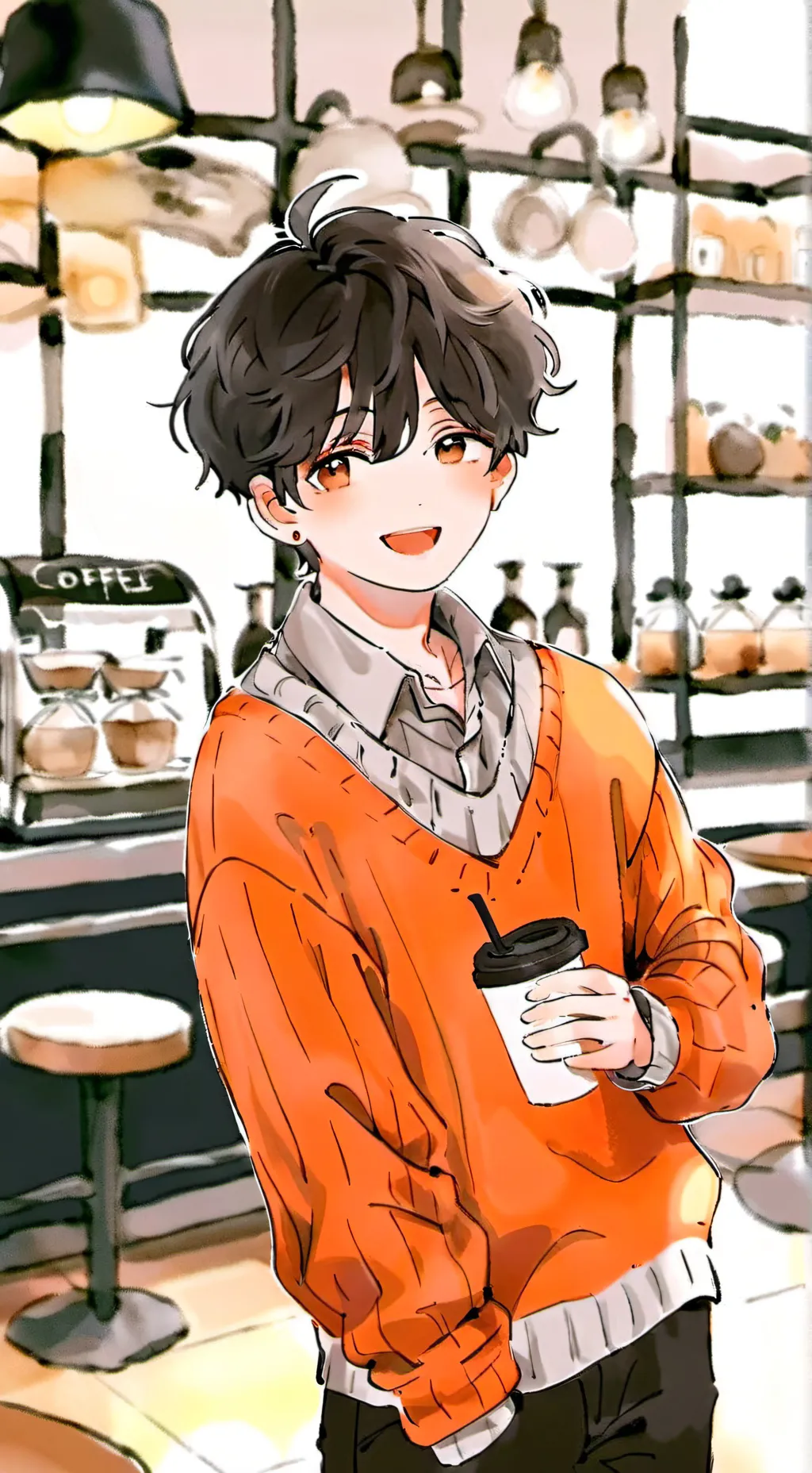 ai character: Alex background