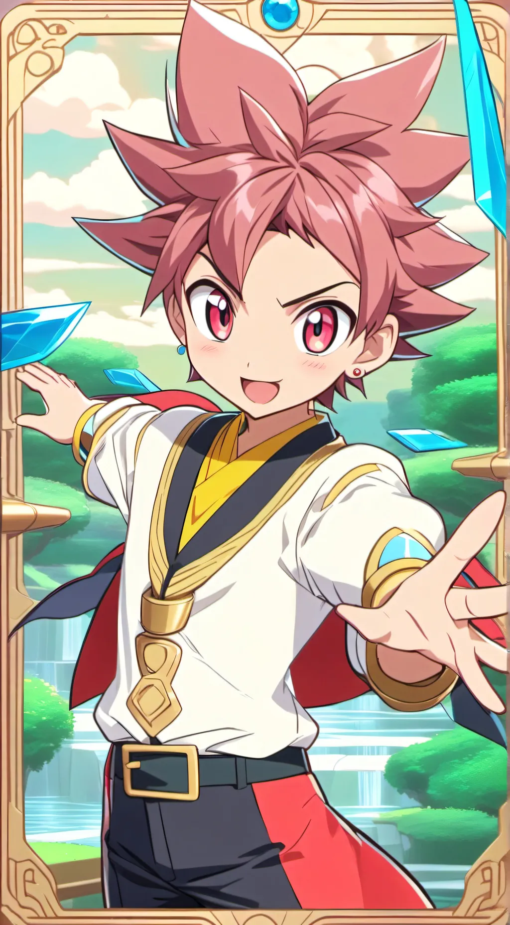 ai character: yugioh (bored lol) background