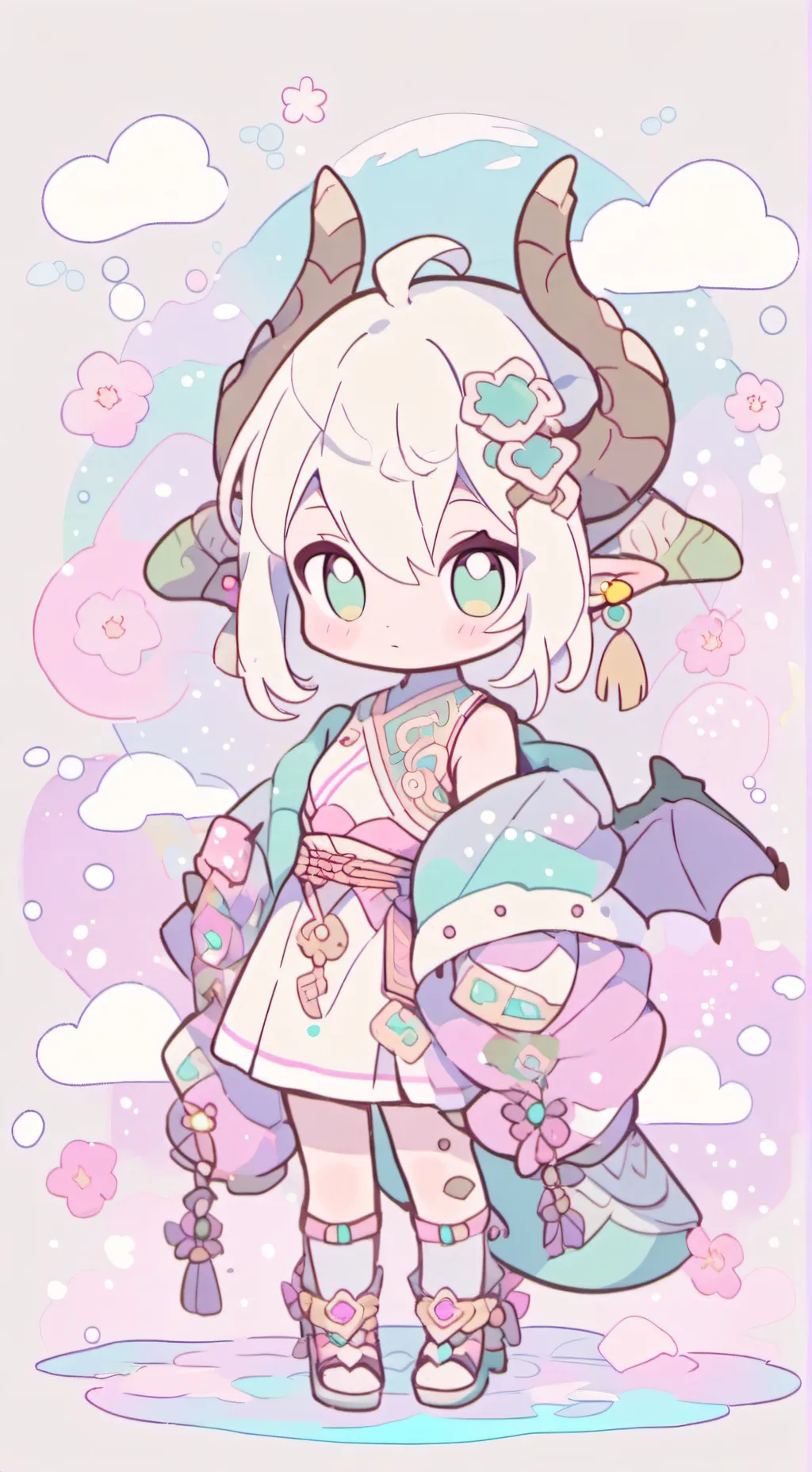 ai character: MHA DRAGON 🐉 🐲 background