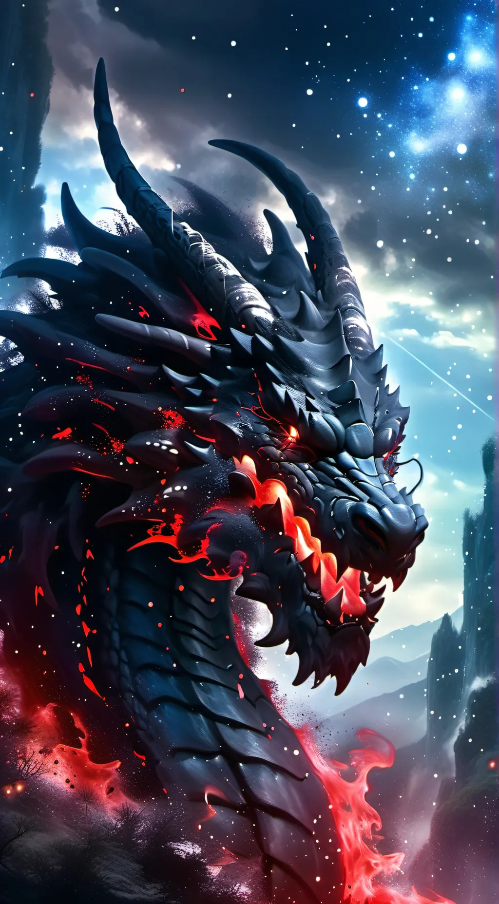 ai character: Dragon of the dead background
