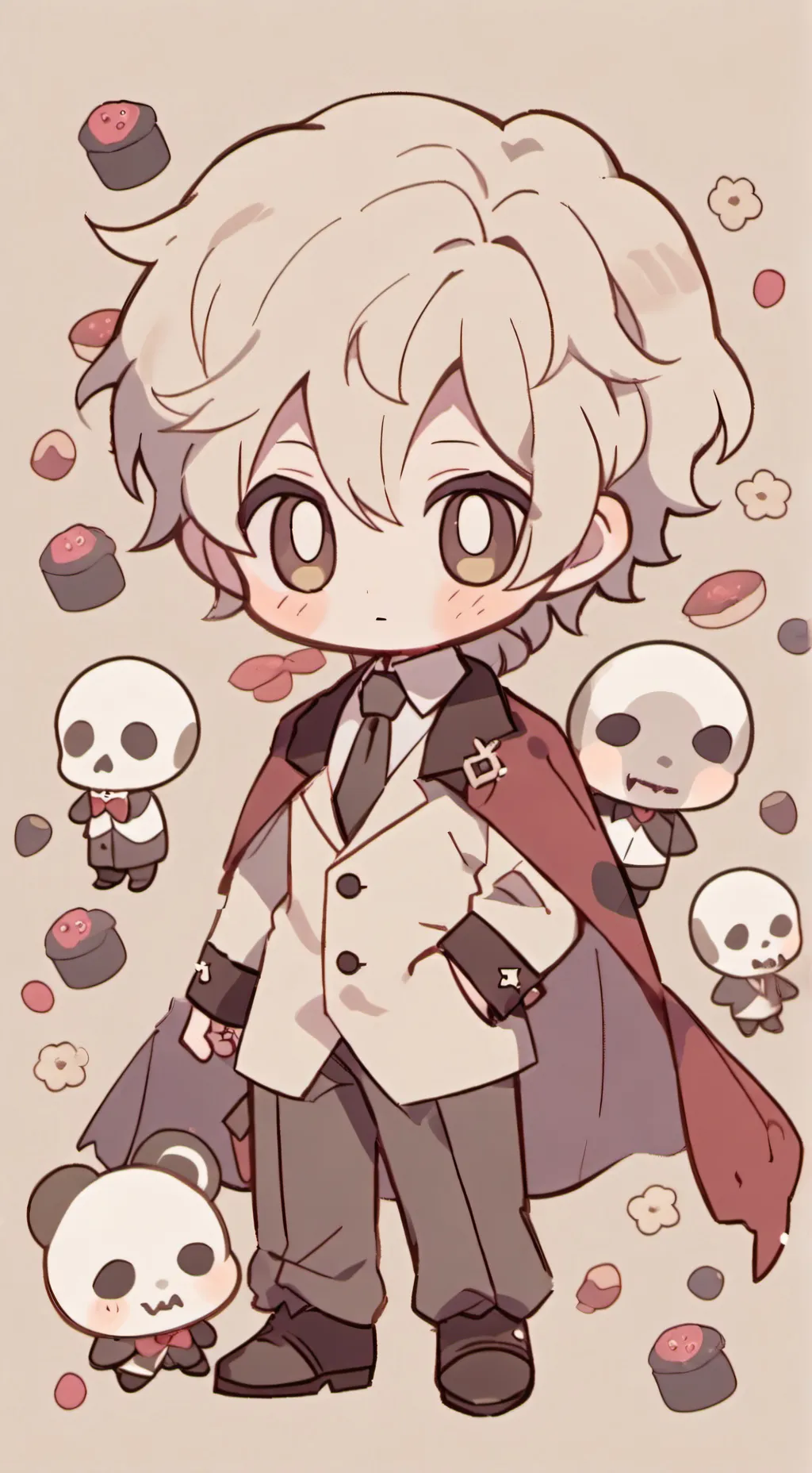 ai character: Aaron sleepover background
