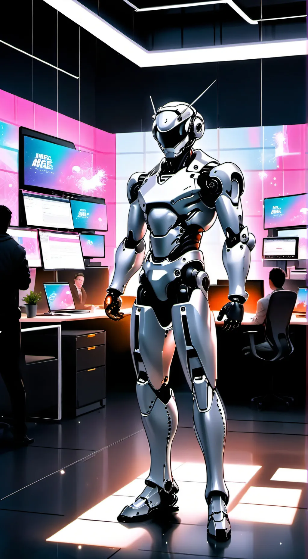 ai character: The Discrimination Defender background