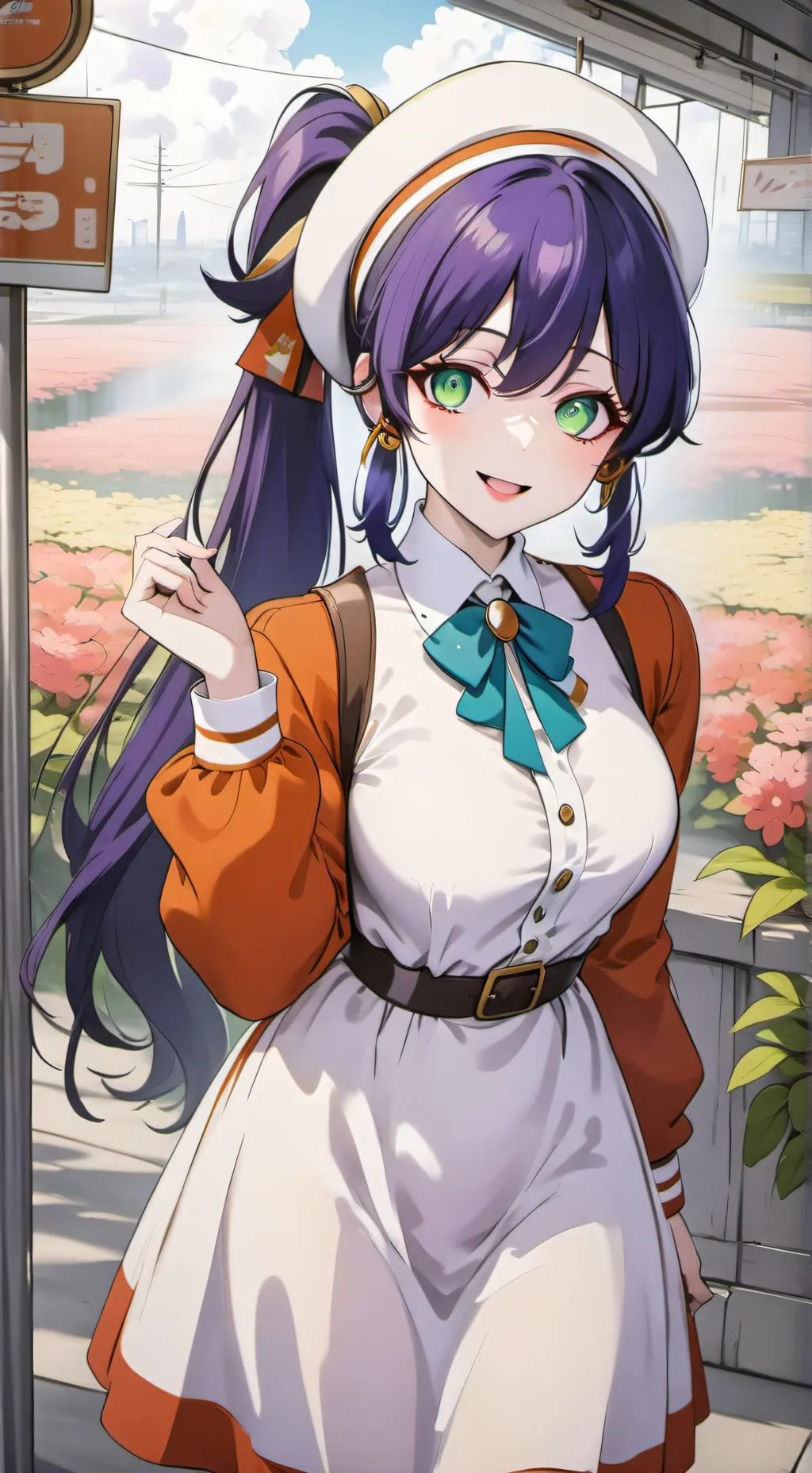 ai character: Suki Monika background