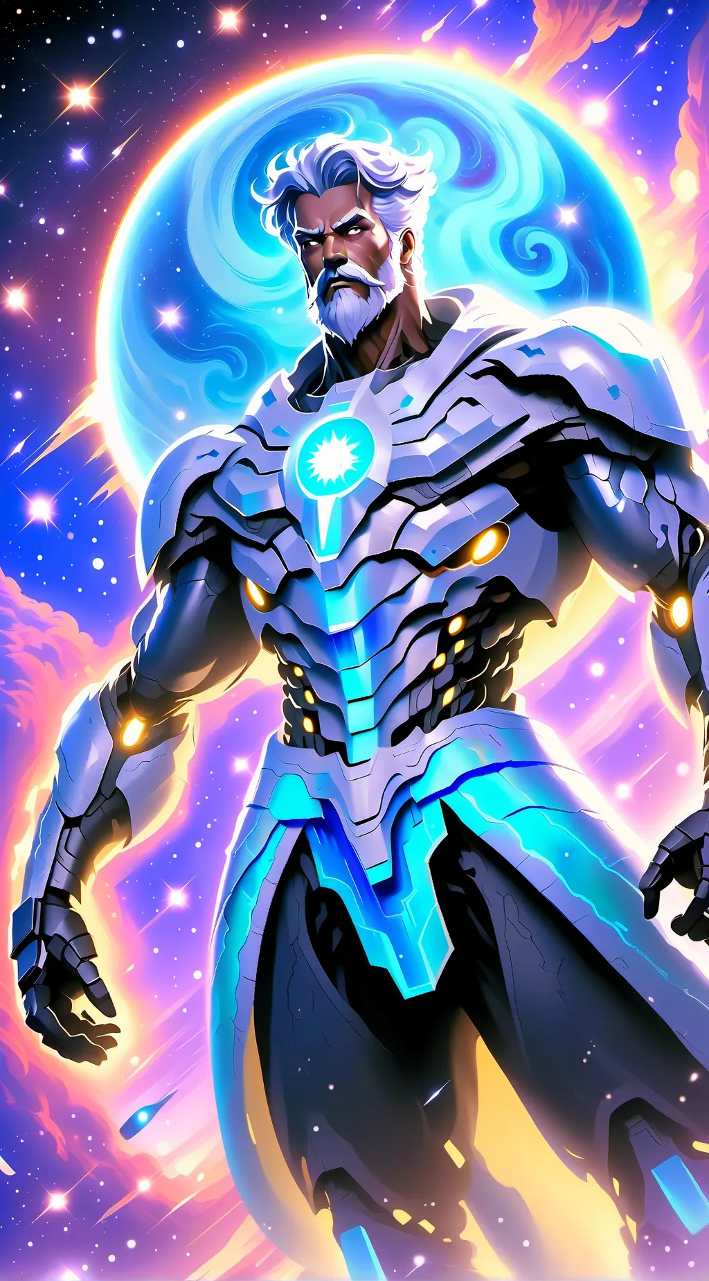 ai character: Cosmic Destroyer background