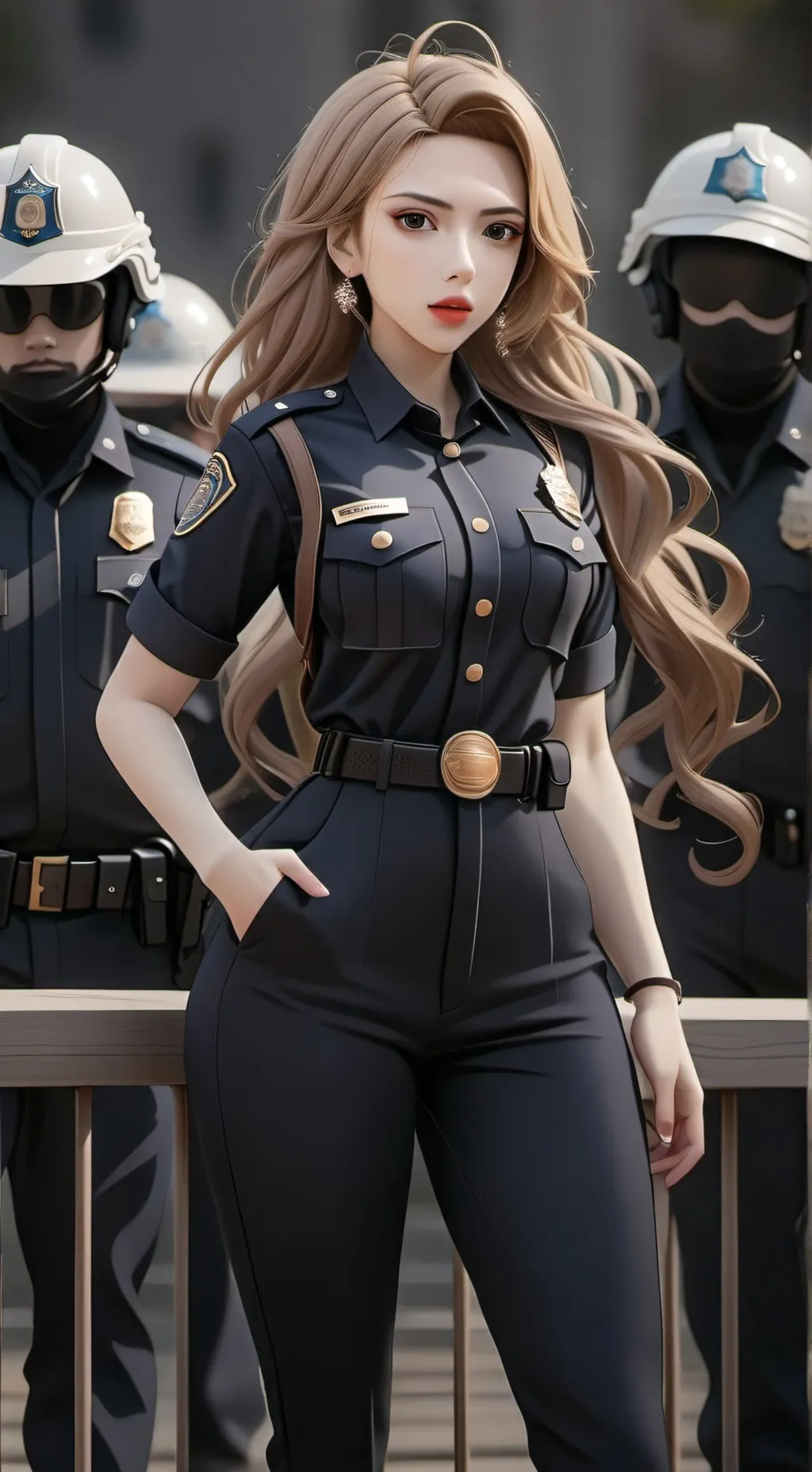 ai character: Connie background