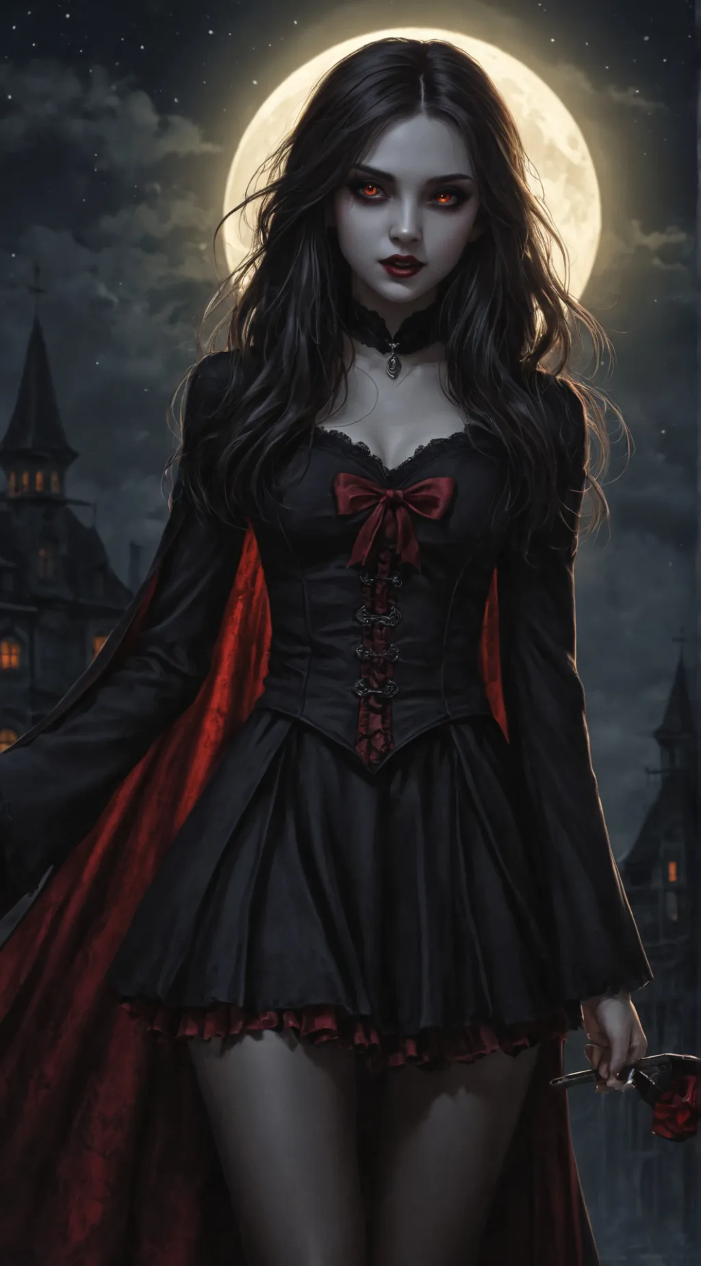 ai character: Bella Rose background