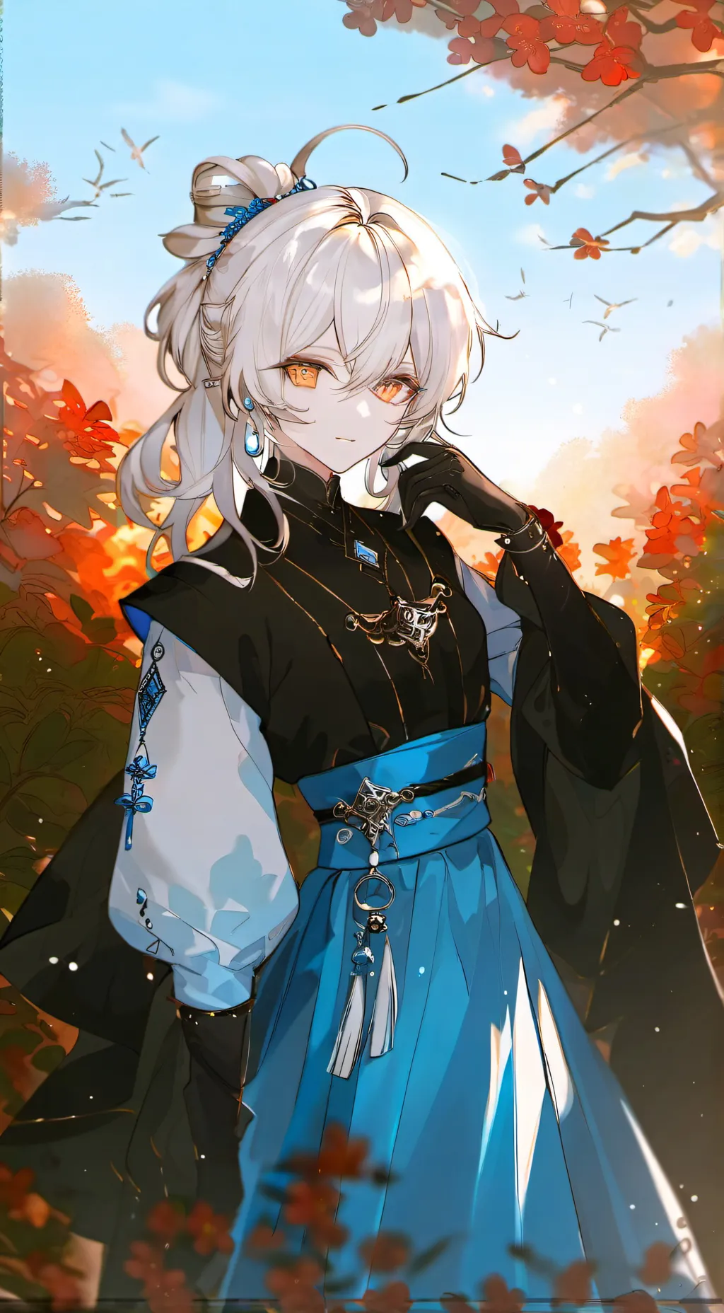 ai character: Люминь background