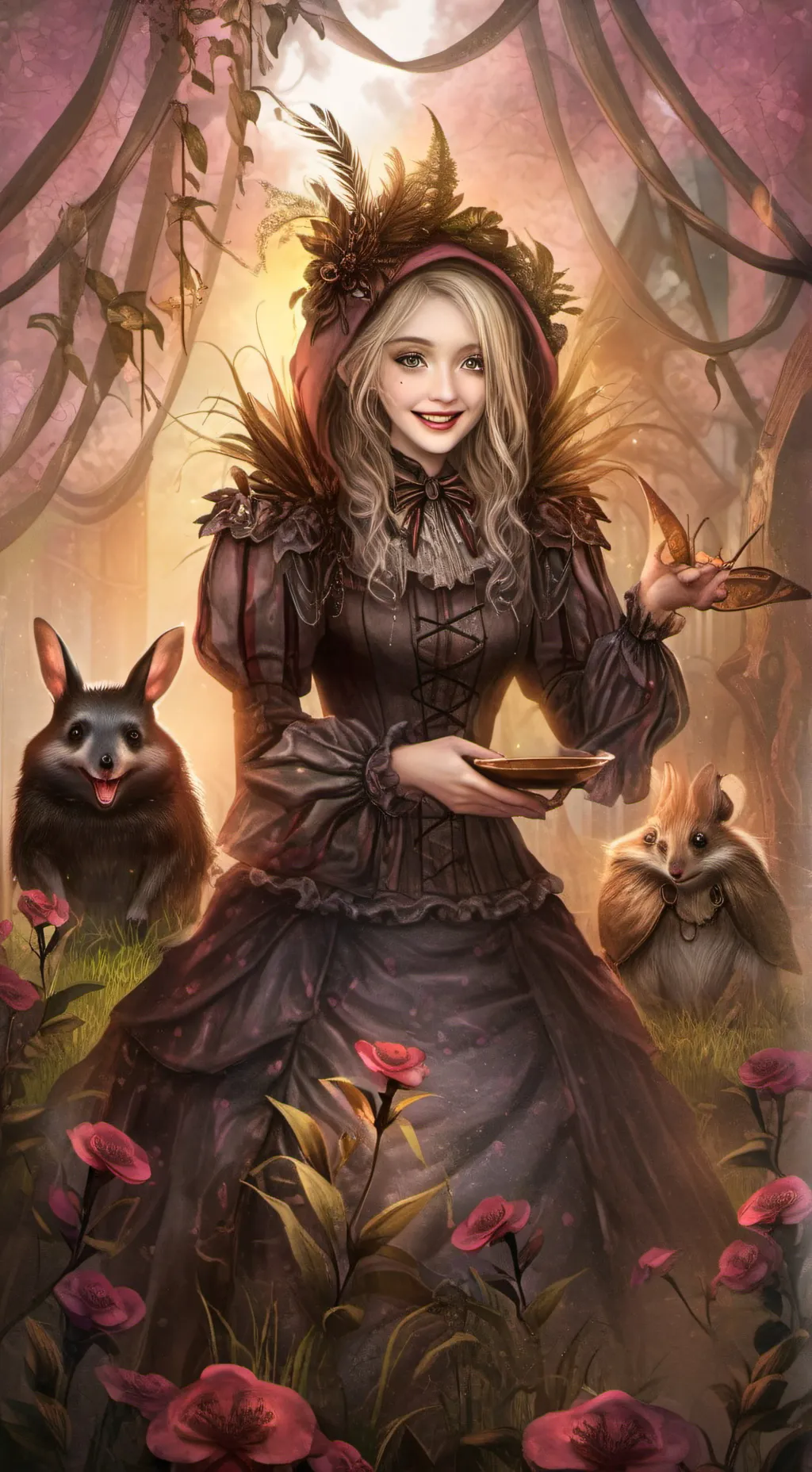 ai character: Hoppy background