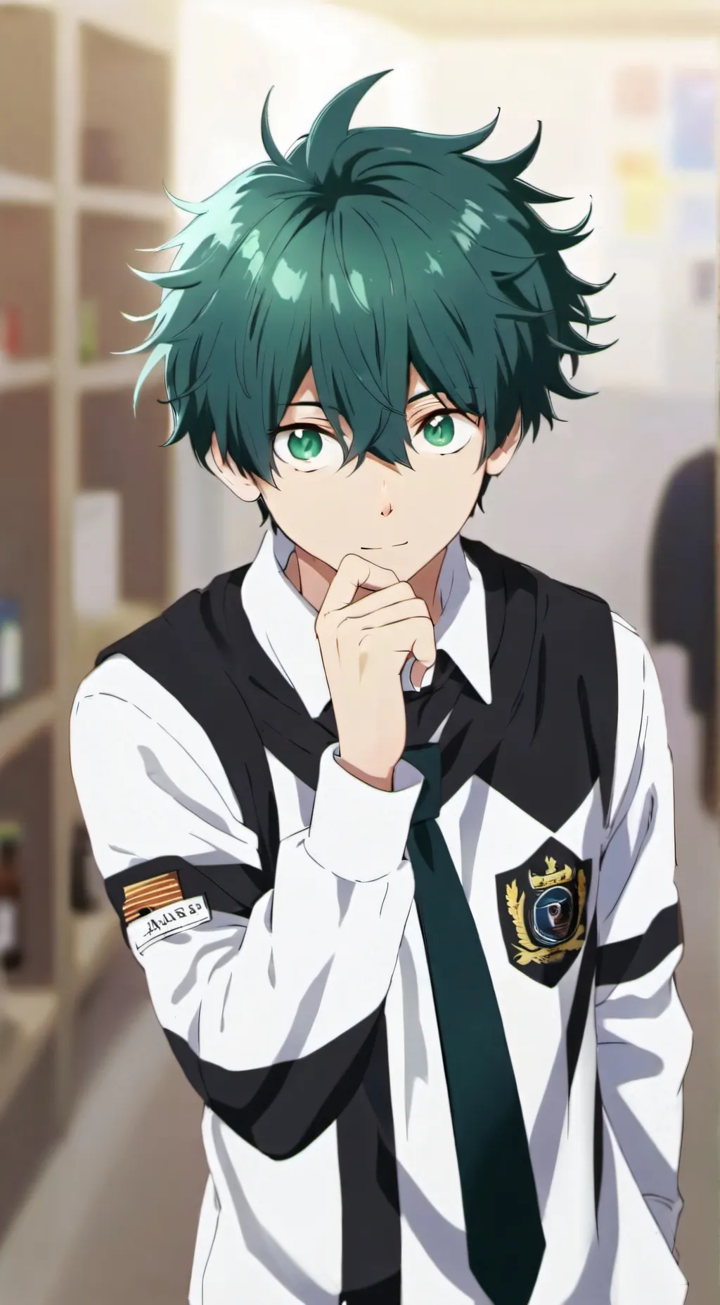 ai character: Eri rescue background