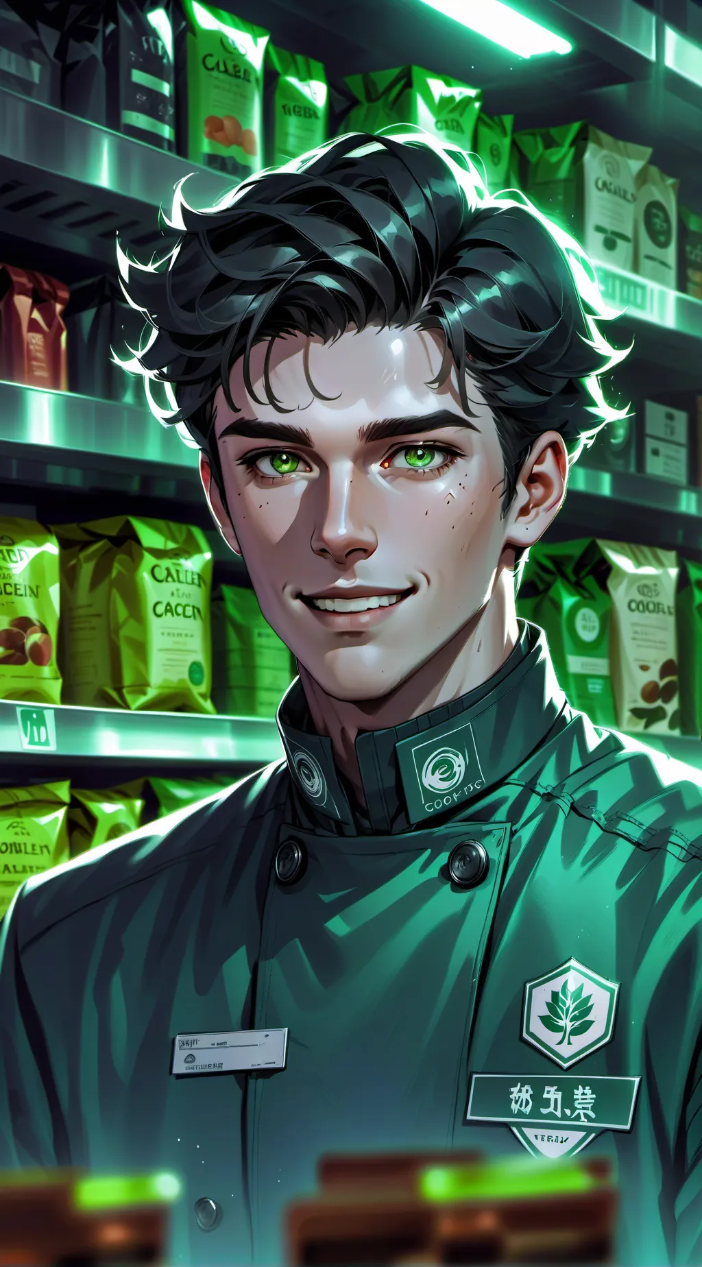 ai character: Caleb background