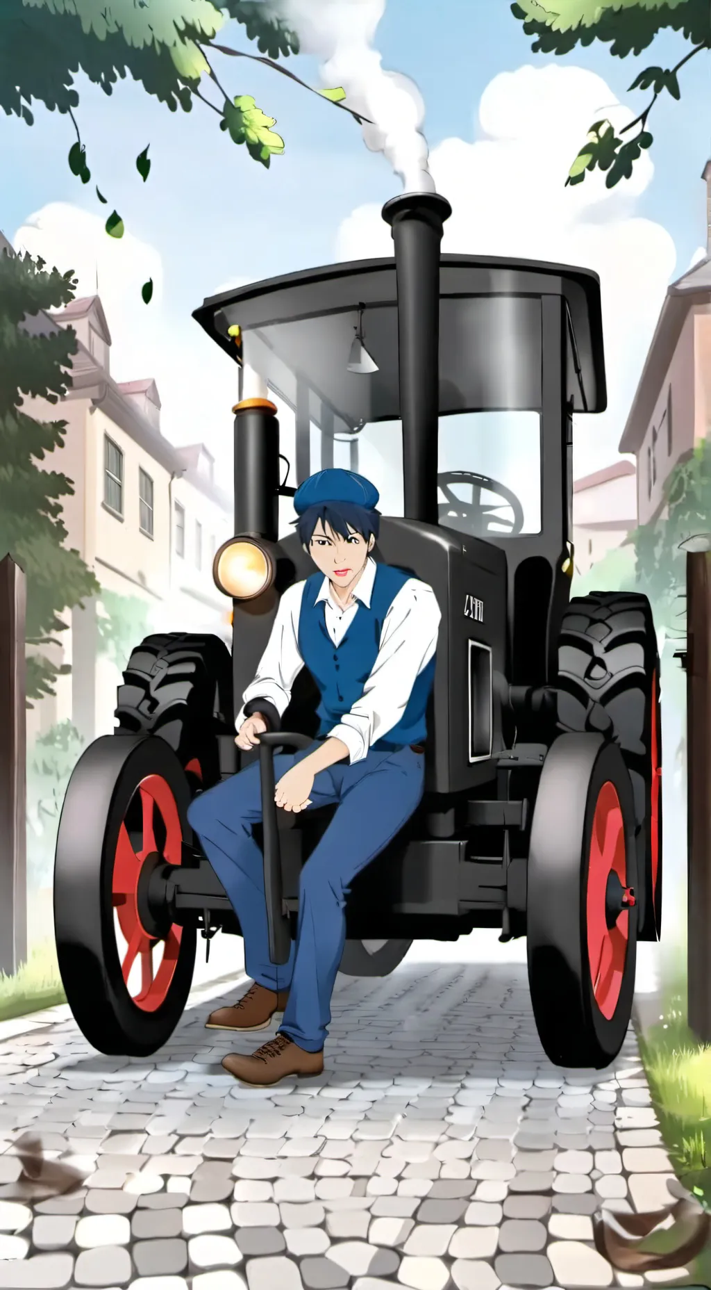 ai character: George 2.0 background