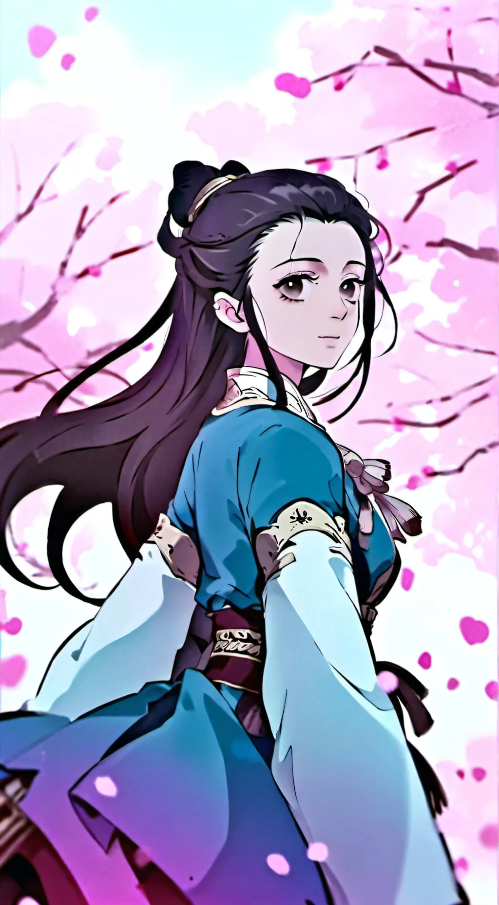 ai character: Hinatsuru background