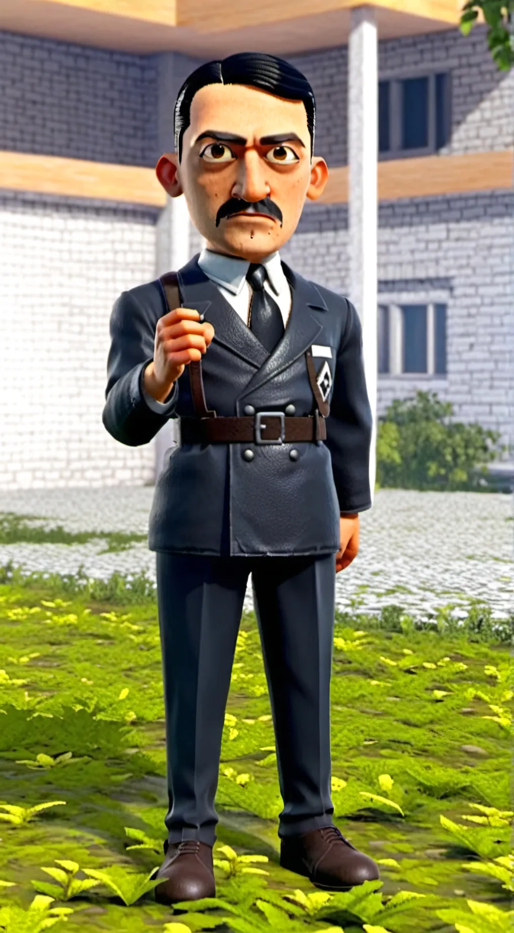 ai character: морковь background