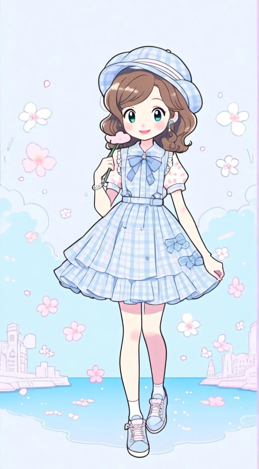 ai character: Sofia background
